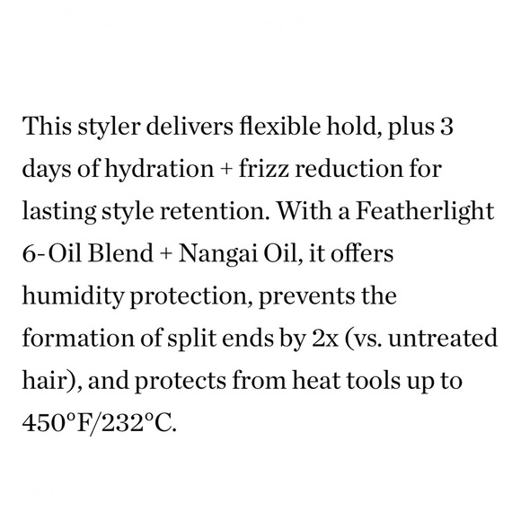 Bumble and Bumble Hairdresser’s Invisible Oil Styling Cream Mini - Picture 5 of 5